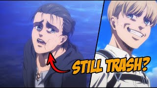 is Attack on Titans Anime Ending Still Hot Garbage [upl. by Adnuhsor475]