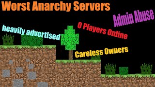 The 3 Worst Anarchy Servers 2022 Edition [upl. by Emilio]