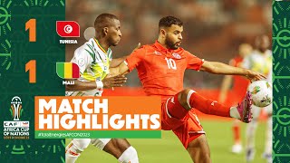 HIGHLIGHTS  Tunisia 🆚 Mali  ملخص مباراة تونس ومالي TotalEnergiesAFCON2023 [upl. by Aiuqet]