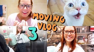 MOVING VLOG 3  Homeware Shopping  Building Furniture 🏡 [upl. by Adlev]