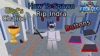 Blox Fruits How To Spawn Rip Indra All Drops [upl. by Lyrpa491]