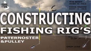 PATERNOSTER RIG and PULLEY RIG for Beginners [upl. by Girand]