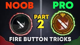 Part 2 FIRE BUTTON secret trick in free fire🤫  fire button settings fire button size and position [upl. by Nwonknu590]