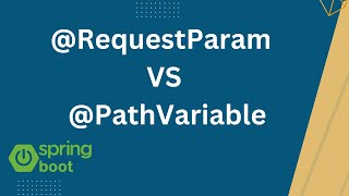 Differences between RequestParam and PathVariable annotations in Spring boot [upl. by Viole]