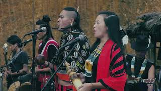 Featherheads Haokui Oh heiTangkhul Naga Folk song Live Samvaad festival 2020 tangkhulnaga [upl. by Nnyliak]