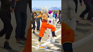 GTA V RANDOM GOKU vs FRIEZA WHO is MOST POWERFUL 🔥🔥 shorts gtav [upl. by Shaefer619]