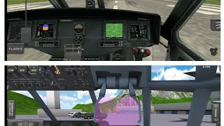 AIR CAVALRY BLACK HAWK COCKPIT VS TURBOPROP C 130 COCKPIT [upl. by Mackey592]