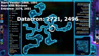 SWToR Datacron 3 Endurance 55 Alderaan Datacron  Video Guide [upl. by Alyek134]