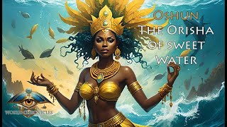 Oshun Orisha of Sweet Water Goddess of love and beauty yoruba Orisha Water Goddess melanin [upl. by Sneve753]