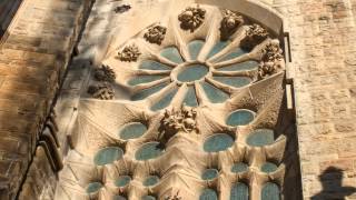 La Sagrada Familia by Antoni Gaudi in Barcelona [upl. by Grethel502]