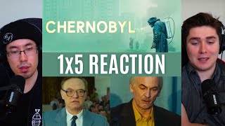 REACTING to  Ep 5 Chernobyl WHAT AN ENDING First Time Watching TV Shows [upl. by Cirted]