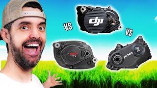 DJI vs Bosch vs Pinion Unbelievable Difference [upl. by Nahs]