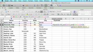 How to Delete Duplicate Rows From a List in Excel or Microsoft Office Online  Using MS Excel [upl. by Mure]