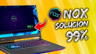 Nox Player no Abre se Queda Cargando en 99 👉 3 SOLUCIONES [upl. by Nyssa]