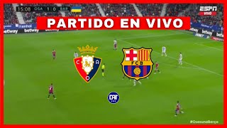 El BARCELONA sufrió su PRIMERA DERROTA en LA LIGA tras PERDER 4 a 2 ante OSASUNA 🔥 [upl. by Hanselka]