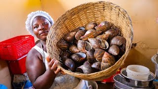 The Ultimate GHANA STREET FOOD TOUR  Jamestown WEST AFRICAN FOOD in Accra Ghana [upl. by Hcahsem]