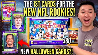 THE FIRST CARDS OF THE NEW 2024 NFL ROOKIE CLASS ARE HERE 😱🔥 2024 Panini ScoreATreat Football Box [upl. by Carberry]