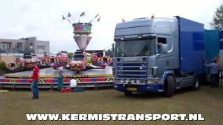 Transport compilatie Kermis Santpoort 2016 [upl. by Ayanaj690]