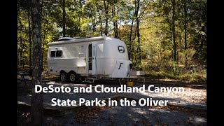 Ep 5  DeSoto and Cloudland Canyon State Parks in the Oliver Legacy Elite II [upl. by Ahsimaj]