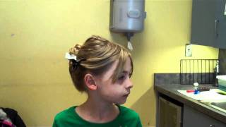 Ear Piercing Brave Little Girl [upl. by Signe]