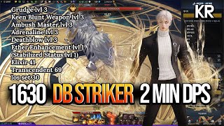 Lost Ark1630 DB StrikerElixir 41 Transcendent 69  2 min DPS [upl. by Ria]