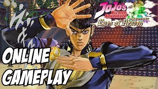 Jojo bizarre adventure eyes of heaven Josuke gameplay online match [upl. by Rosenberg]