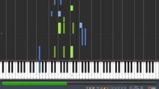 Beethoven  Piano Sonata 23  Appassionata  2nd Movement Synthesia Piano Tutorial [upl. by Salocin]