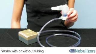 Just Nebulizers Respironics MicroElite Portable Nebulizer System [upl. by Nirred624]