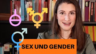 Biologisches Geschlecht sex Geschlechtsidentität gender  Unterschied und Bedeutung [upl. by Eilak877]