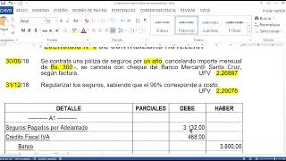 ejercicio 9 contabilidad hotelera [upl. by Liryc]