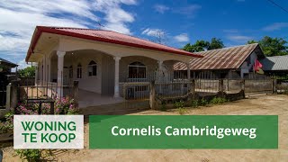 Cornelis Cambridgeweg • 203 m² Laagbouw in Wanica Suriname [upl. by Annoiek498]