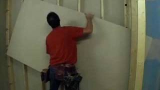 How to Hang Drywall [upl. by Yardley]