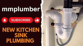 New kitchen sink tap amp plumbing [upl. by Lewes467]