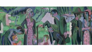 Ernst Ludwig Kirchner  Dimanche dans les alpages scène à la fontaine 19231925 [upl. by Golliner]