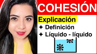 COHESIÓN Explicación COMPLETA [upl. by Cirederf]