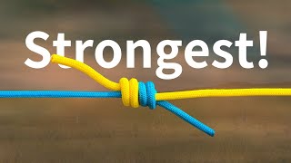 The STRONGEST way to connect two ropes [upl. by Adnauqal]