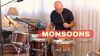 Johannes Bornlof Monsoons Le June By Itzik Cohen Drum Cover  איציק כהן [upl. by Nave690]