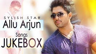 Allu Arjun Romantic Hit Songs  Jukebox [upl. by Yenahs]