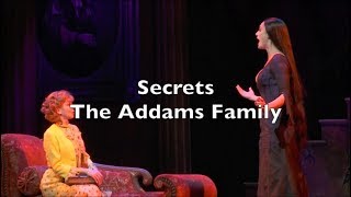 The Addams Family Musical  Secrets Lyrics [upl. by Annawt]