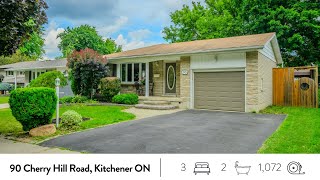 90 Cherry Hill Rd  Kitchener ON [upl. by Jedlicka]