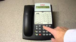 Avaya Partner  How to configure voice mail [upl. by Benson]