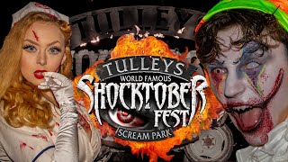 Tulleys Shocktober Fest Press Night VLOG 2019  Includes INMaze Footage [upl. by Hescock]