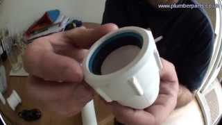 How PVC Compression Fittings Work  Plumbing Tips [upl. by Imarej]