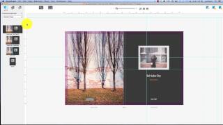 How to make book covers with Blurb BookWright [upl. by Nyledaj]