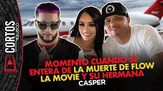 CASPER narra momento cuando se entera de la muerte de Flow La Movie y su hermana 🕊🙏🏽 [upl. by Yerocal43]