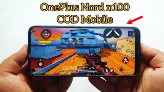 OnePlus Nord N100 Call Of Duty Mobile Test Game  TDM  Battle Royale [upl. by Lilias]