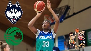 Meet UConn womens 65quot commit for 2025 Gandy MalouMamel from Ireland [upl. by Bullough]