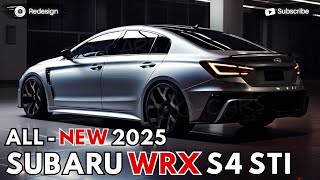 2025 Subaru WRX S4 STI Unveiled  The Next Generation [upl. by Lamiv]