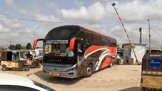 Pakistani Beautiful Buses  Swat Express  Sitara Hilal  FMampSTC Buses  Bus Lover  Bus Shots [upl. by Acinorav836]