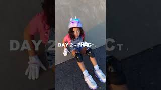 Learn to Heelys in 3 Days shorts mila skate [upl. by Harriott]